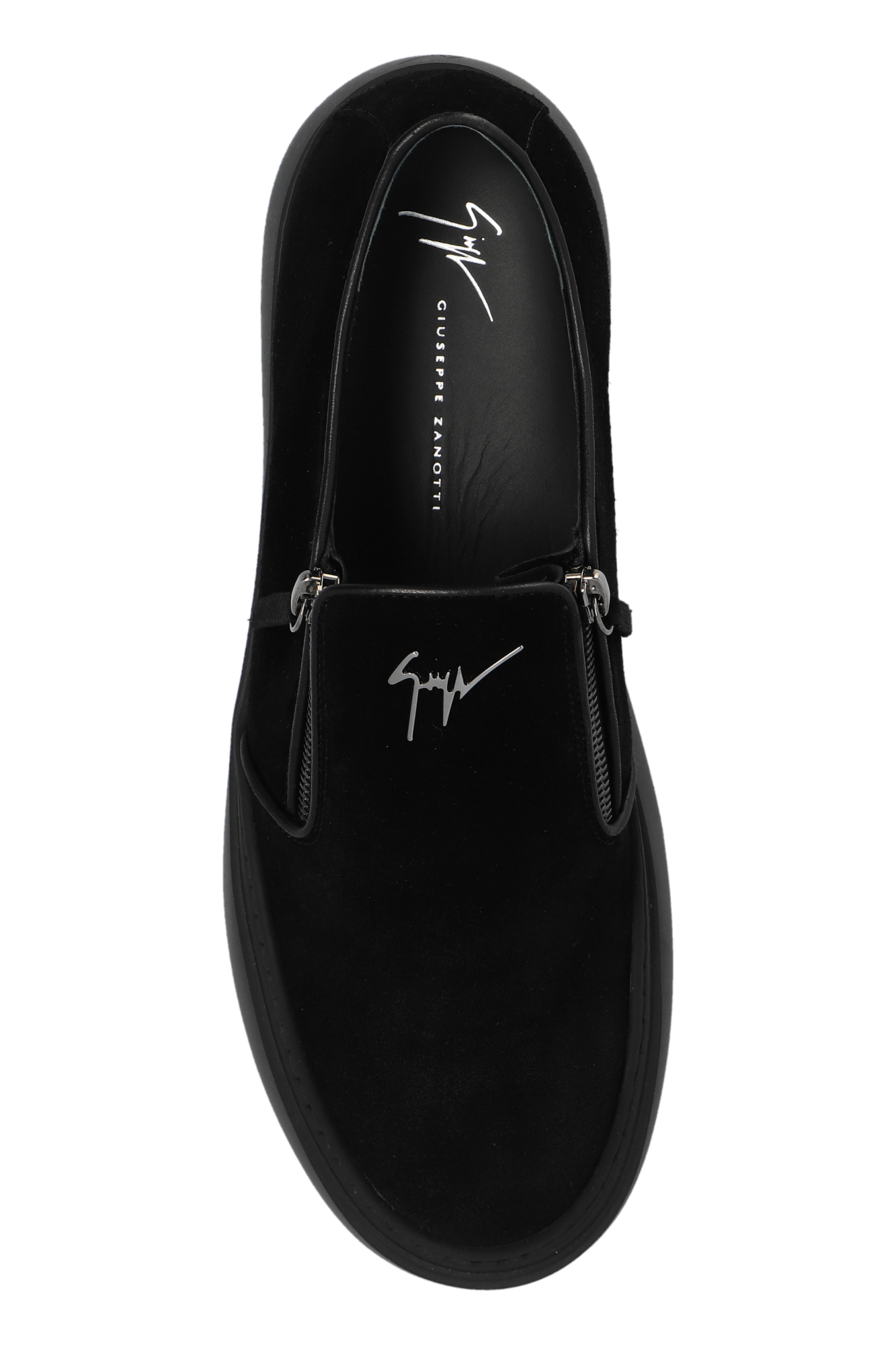 Giuseppe Zanotti Slip on shoes with logo Men s Shoes Vitkac